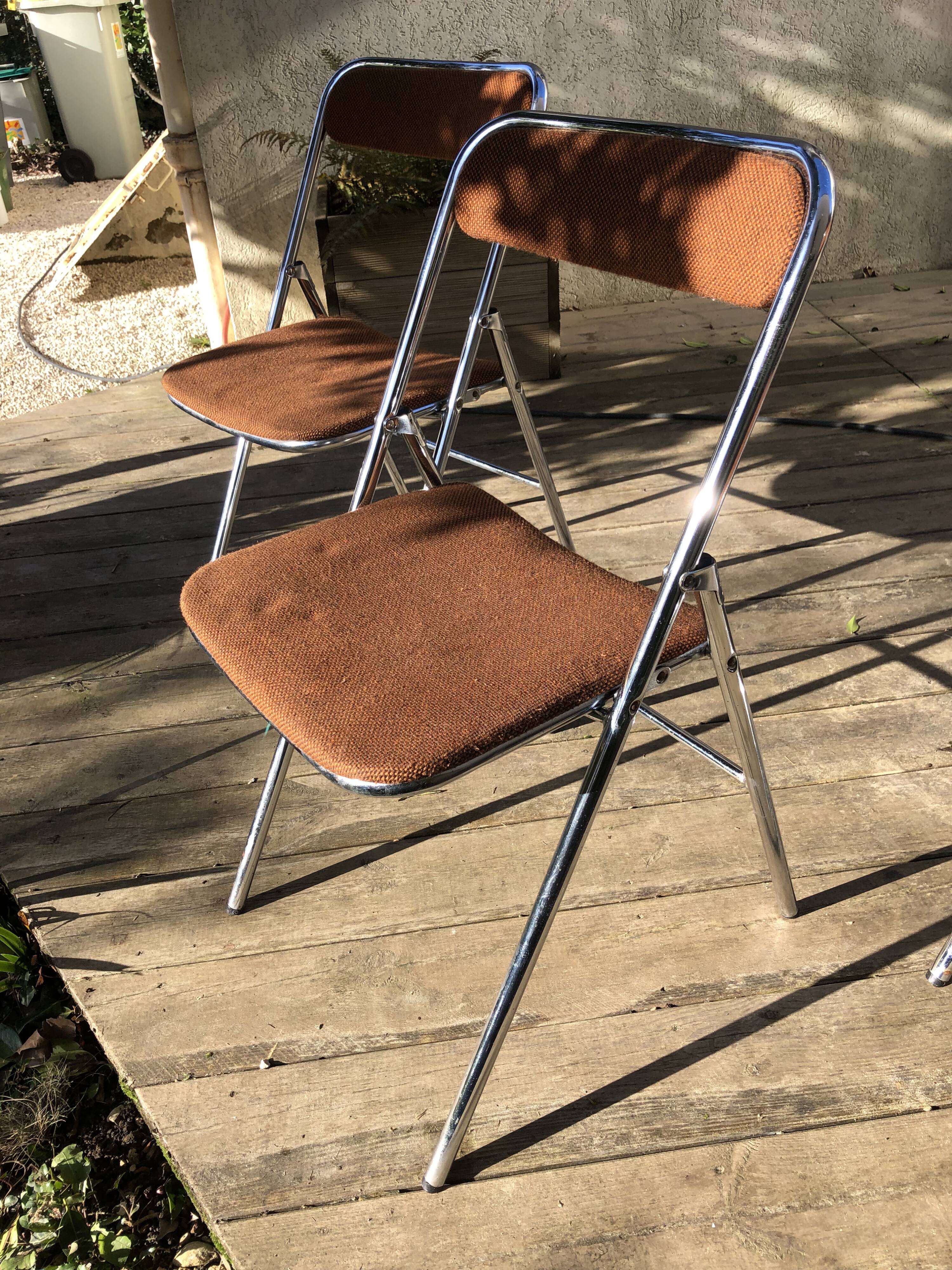 SOUVIGNET folding chairs made in France