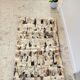 RUG Skin 1970s Beige-Brown - 56 x 107cm