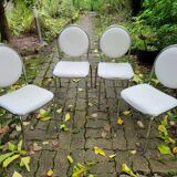 4 skai chairs