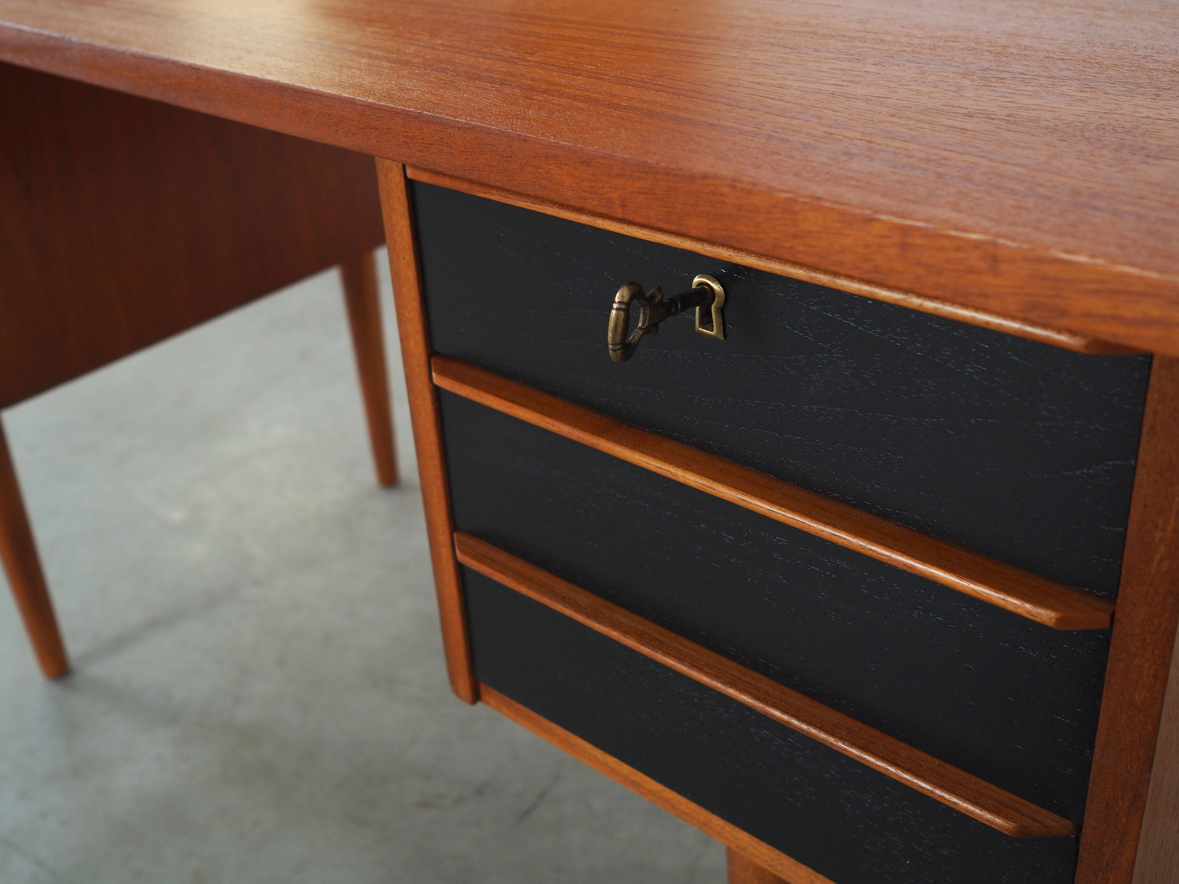 Teak desk, Danish design, 1960s, production: Denmark