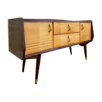 Vintage lacquered row 50s/60s