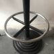 Black cast iron bar stool