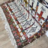 Tapis berbère en laine fait main 230 X 167 CM