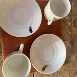 Two monastic porcelain cups