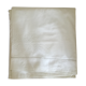 Drap en coton brodé