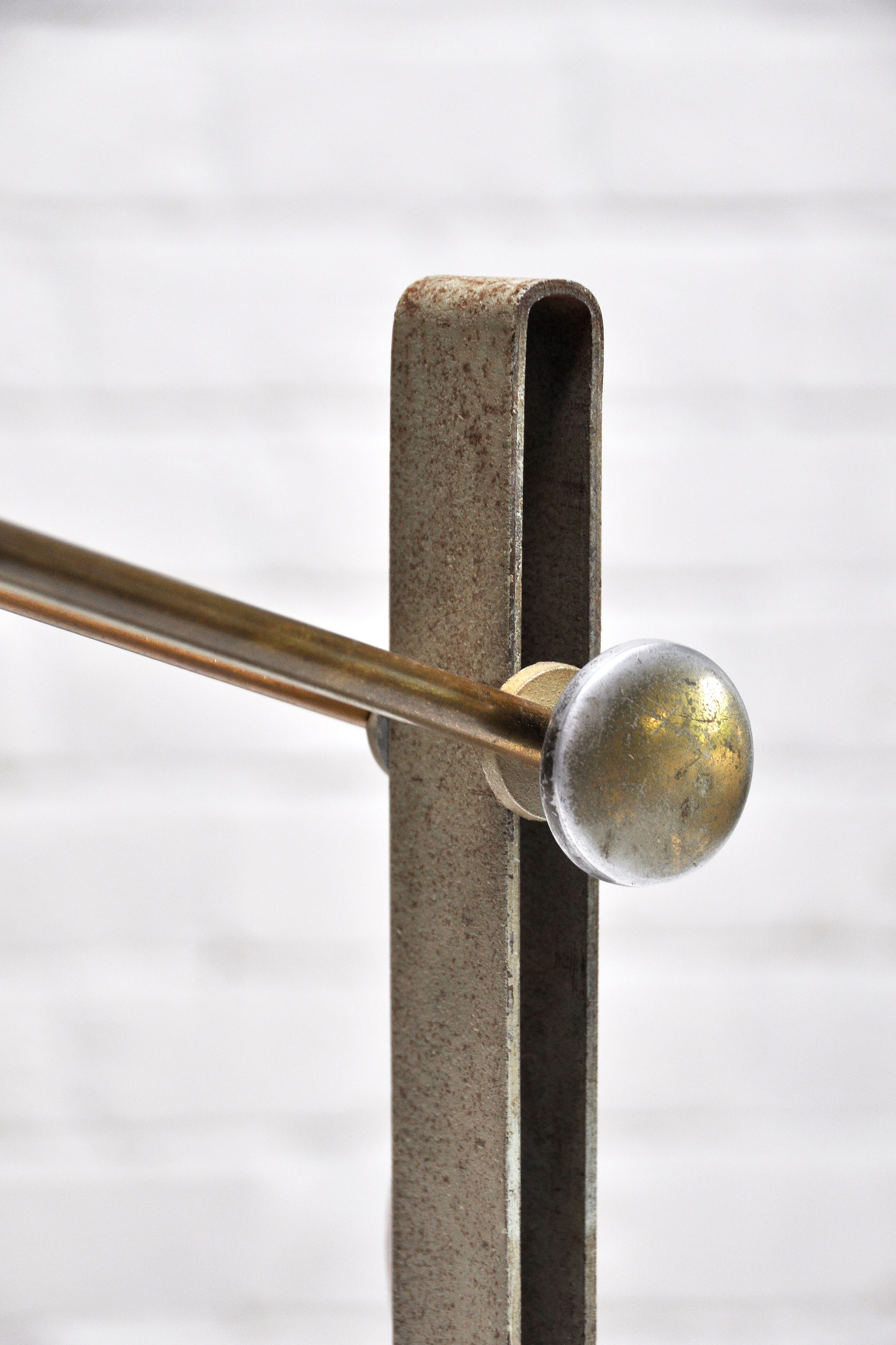 French art deco desk lamp in the style of rene koechlin, 1930s