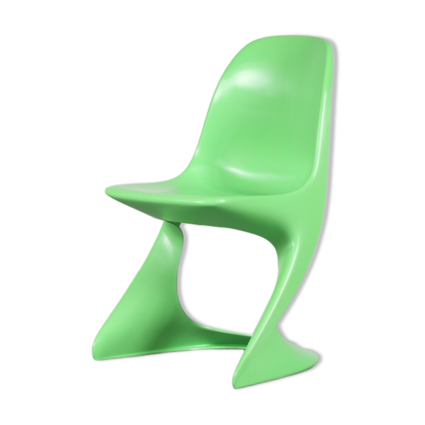 Chaise verte '' Casalino » des années 2000 par Alexander Begge pour Casala, Allemagne – Large Stock!