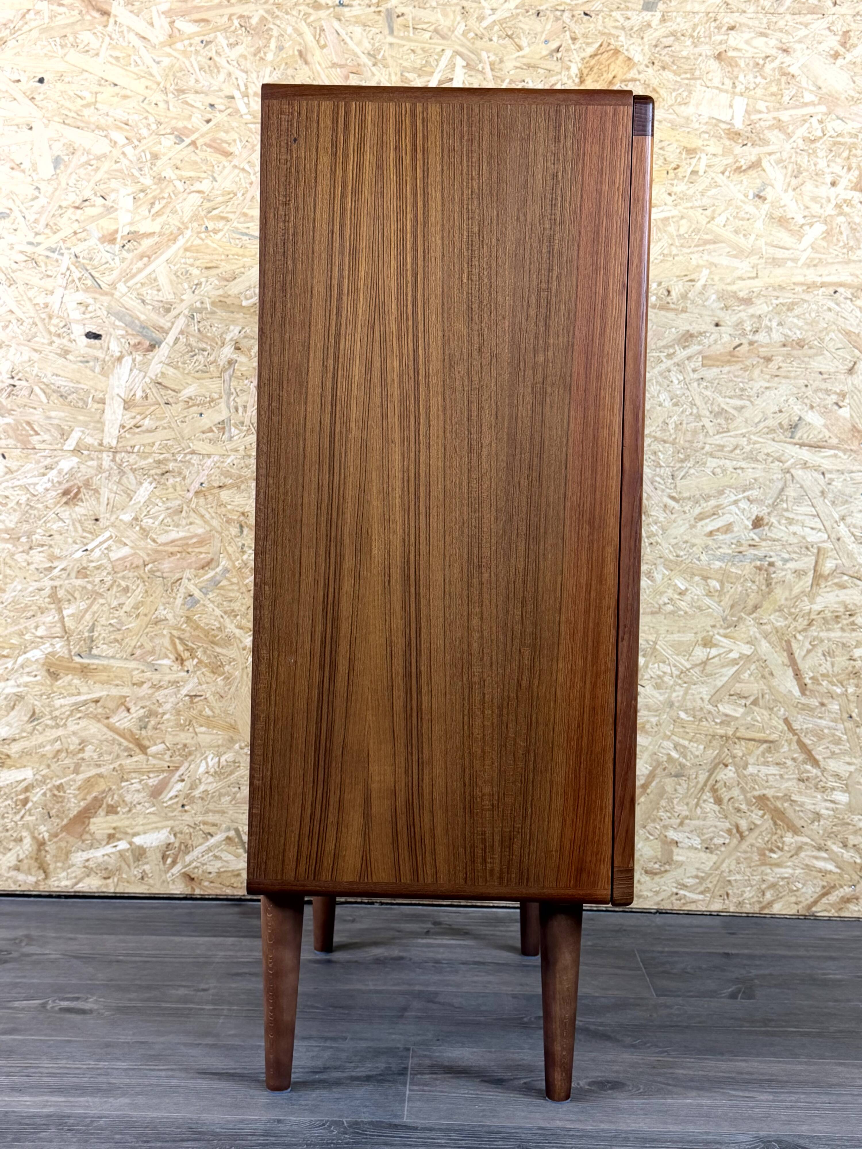 1960s 1970s Teak Sideboard Credenza Cabinet Danish Modern Design Denmark