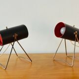 Ensemble de 2 lampes de table rares par Svend Aage Holm Sørensen pour ASEA, années 1950