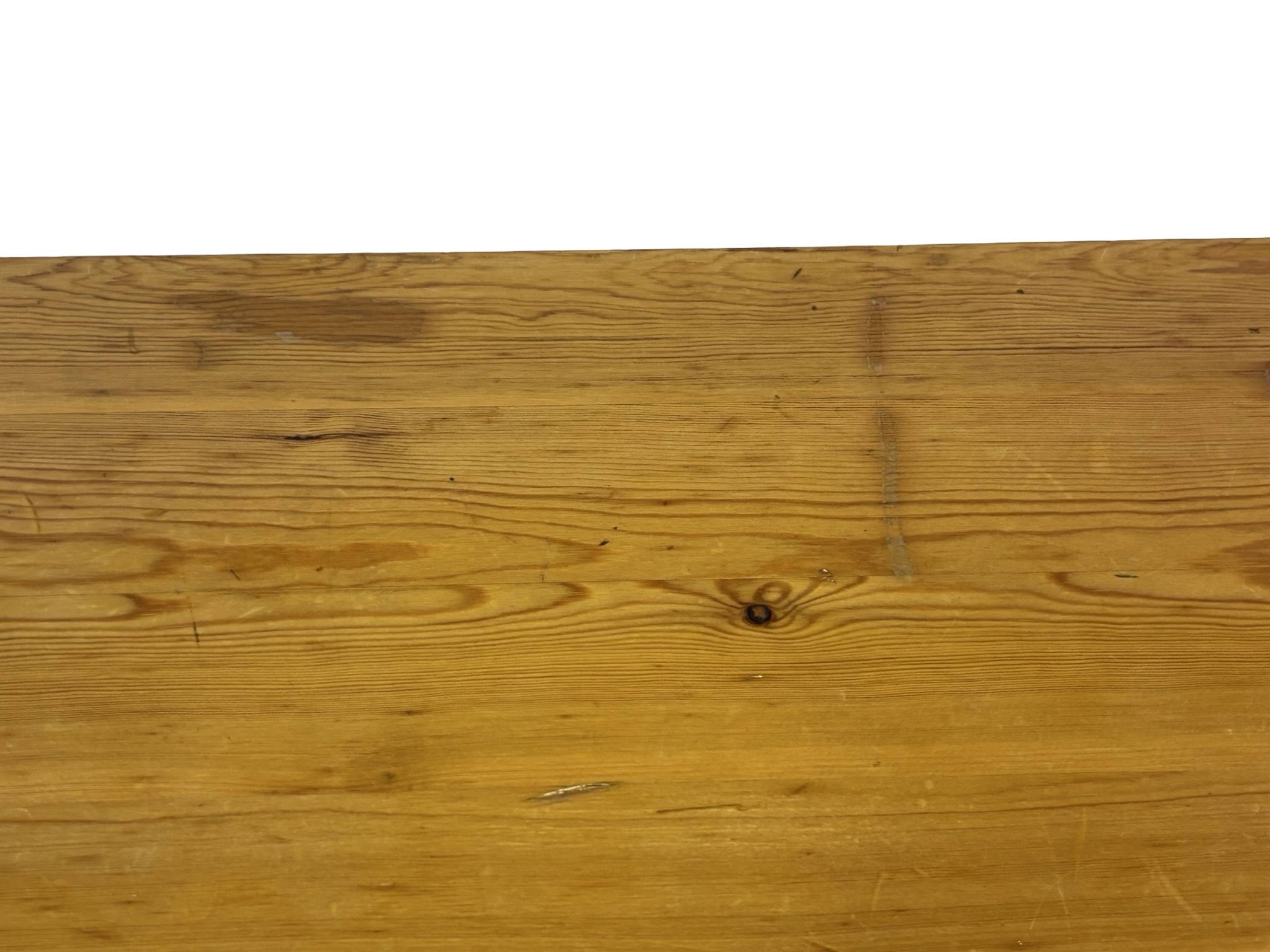 Vintage Scandinavian modern pinewood bench from the 1960's