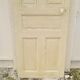 Old interior door wood painted vintage porcelain handle N°2