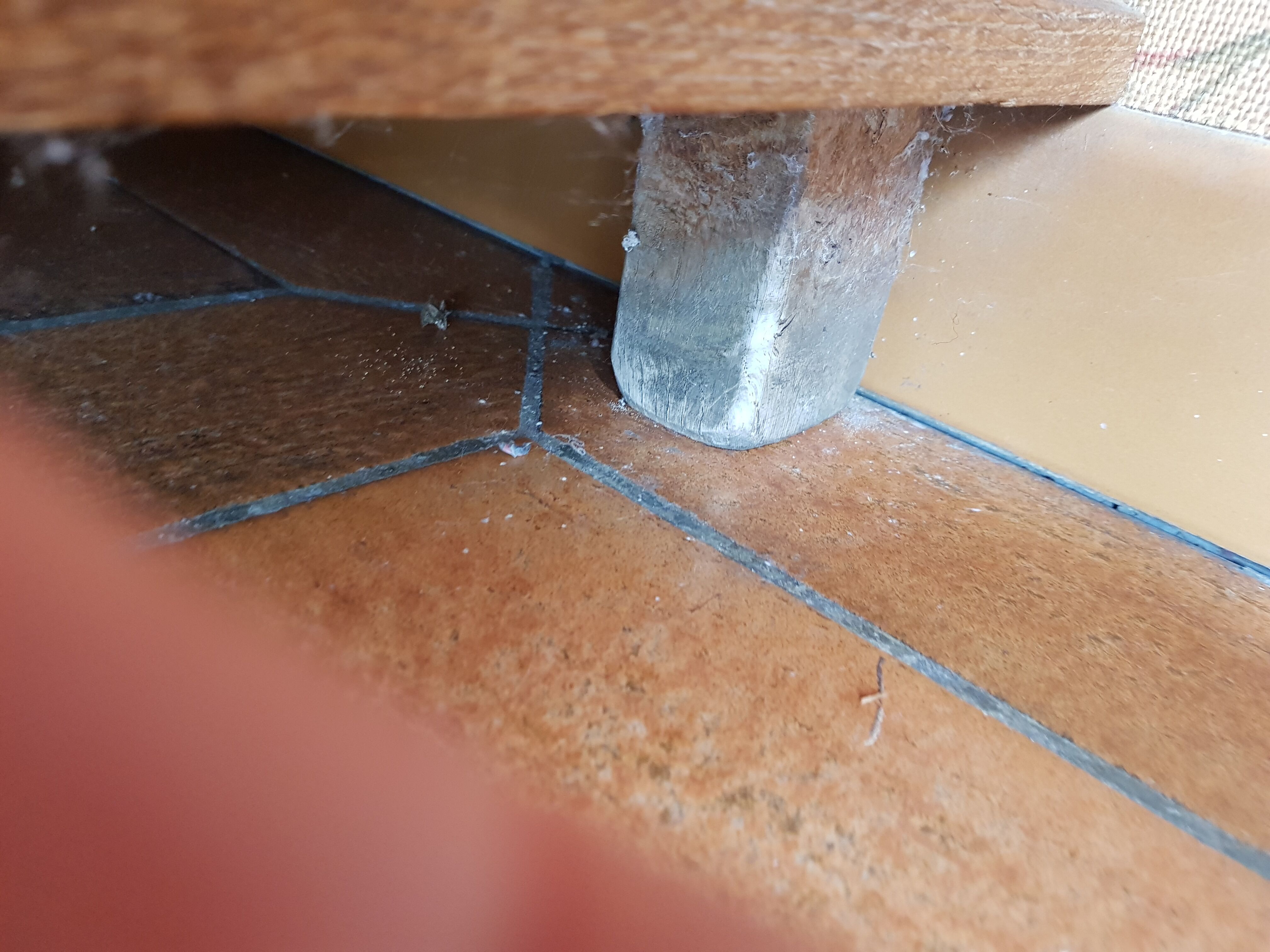 Bahut high raw oak 80s by local carpenter