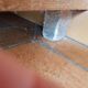 Bahut high raw oak 80s by local carpenter