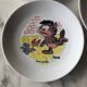 6 Barberousse porcelain plates creation by A.Deshoulieres France