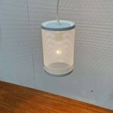 Minimalist perforated metal pendant lamp by Orno, Finland.