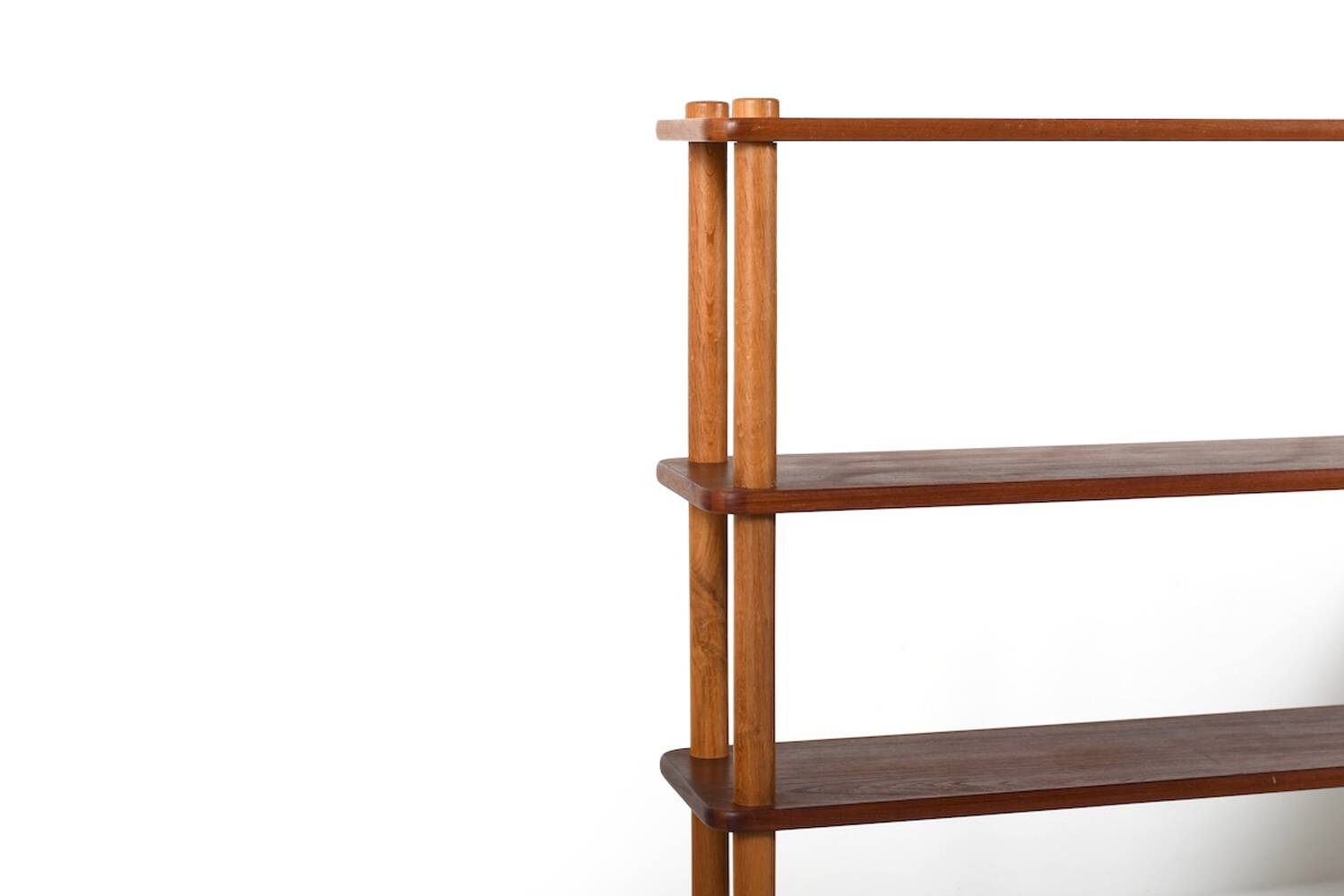 Display Shelves in Teak & Oak by Bovirke Denmark 1950s
