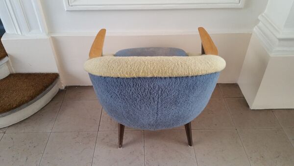 Tres rare fauteuil Oeuf EGG original années 50