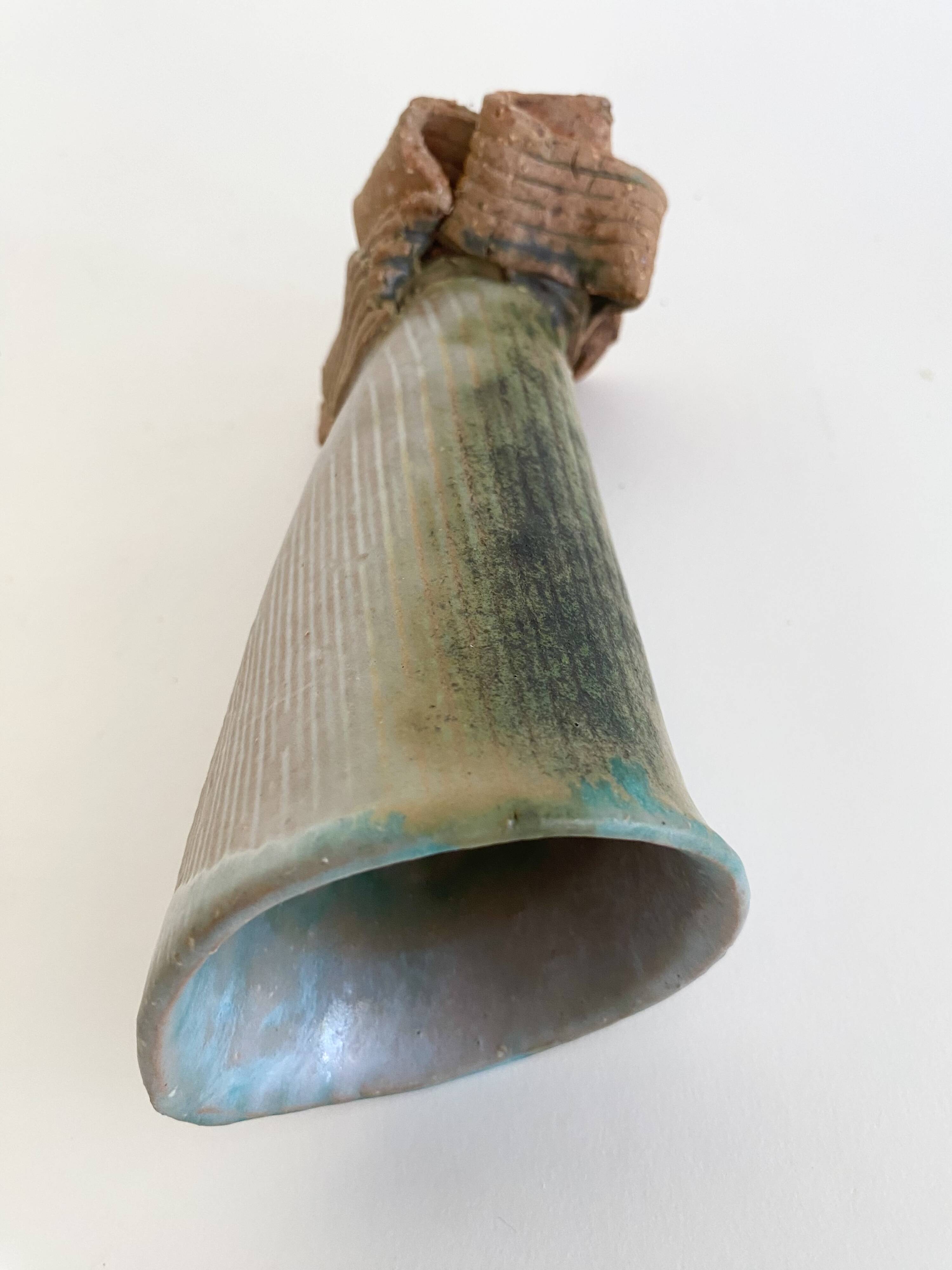 Vase brutaliste années 70