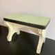 Tabouret pour enfant en formica vintage