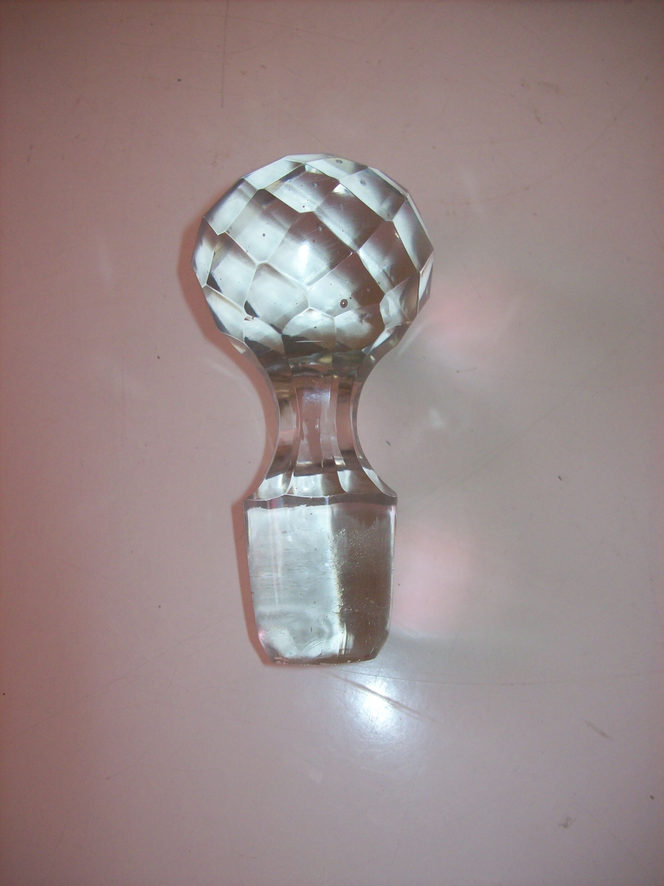 Carafe in blown glass