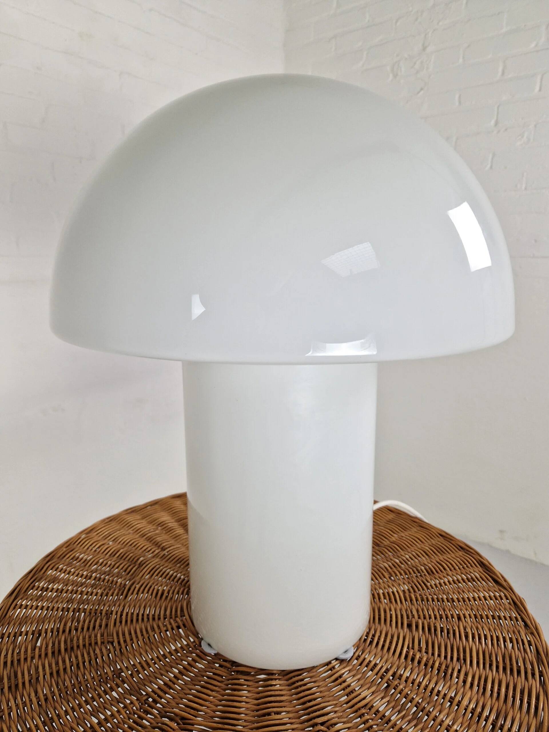 Lampe champignon XXL Peill & Putzler 'Lido' en verre, style futuriste