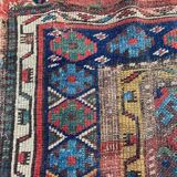 Antique Shahsavand tribal horse cover mat 105x95 cm