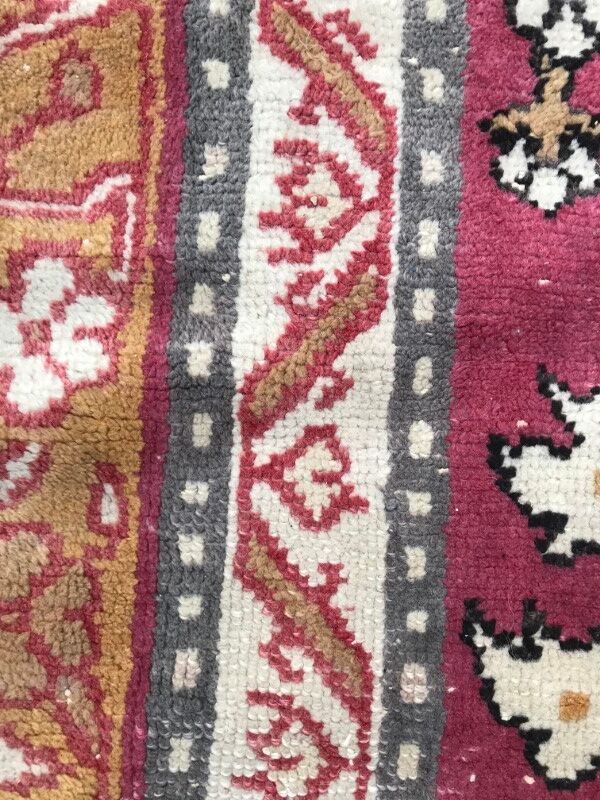 Very large carpet Algeria style done Donegal hand 292 X 686 CM