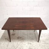 Scandinavian dining table, Rio rosewood, vintage design