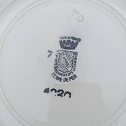 Iron earth dessert plates