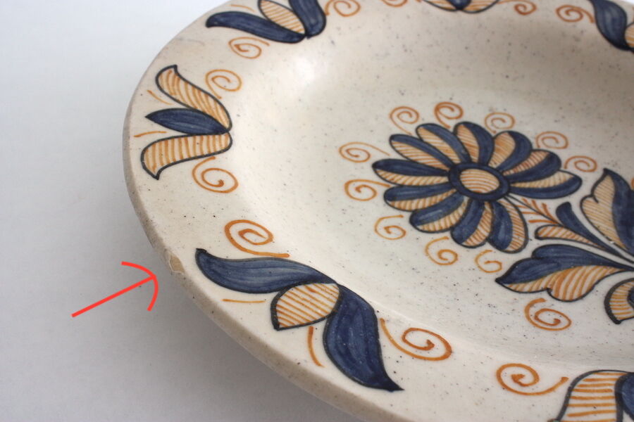 Plat céramique Alfonso Chacōn