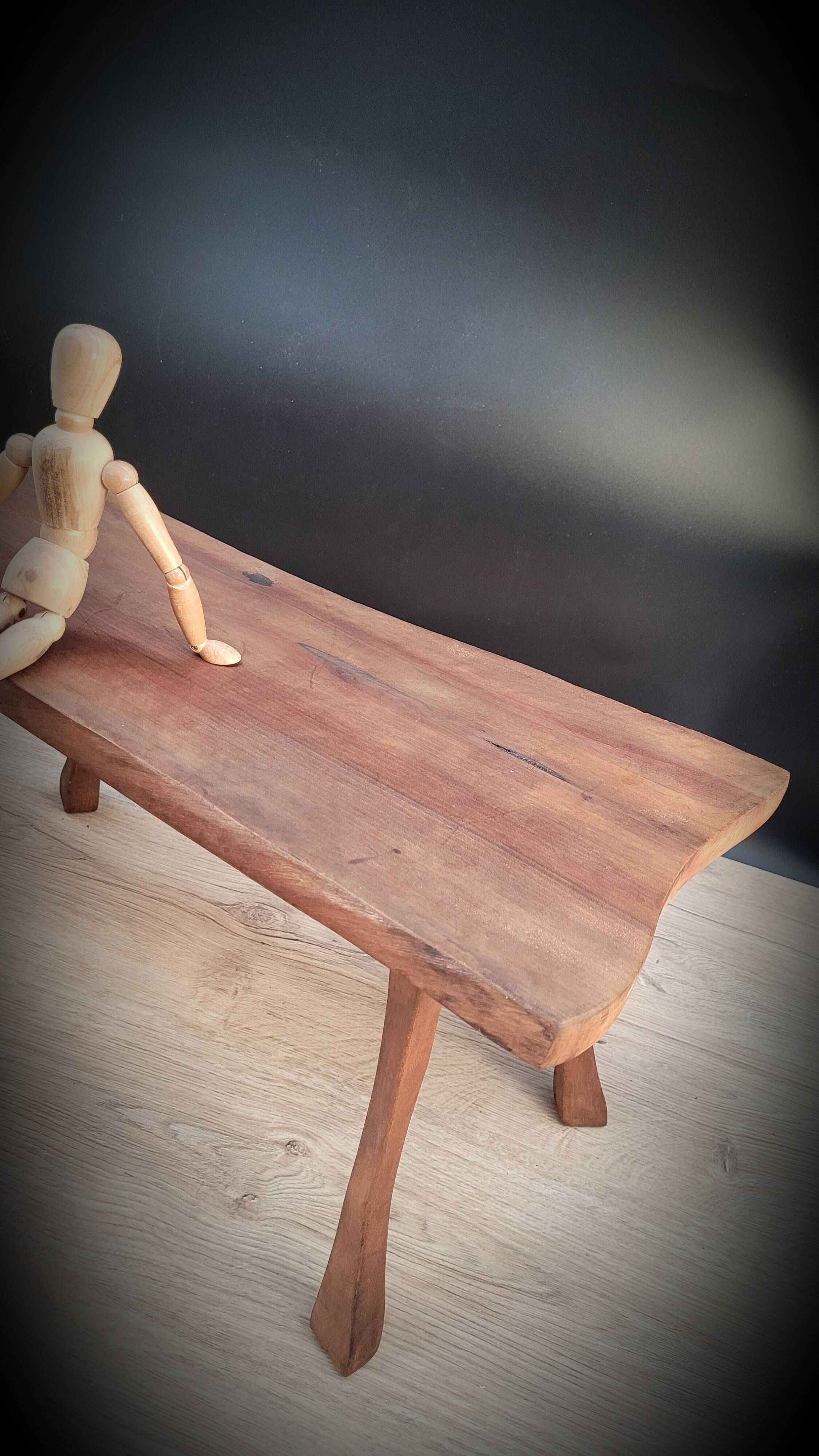 Solid wood coffee table