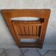 Chaise pliante en bois