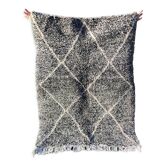 Berber carpet Beni Ouarain 1m50 on 1m10