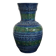 Vase by Aldo Londi for Bitossi 20th century blue background