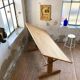 Architect wooden table
