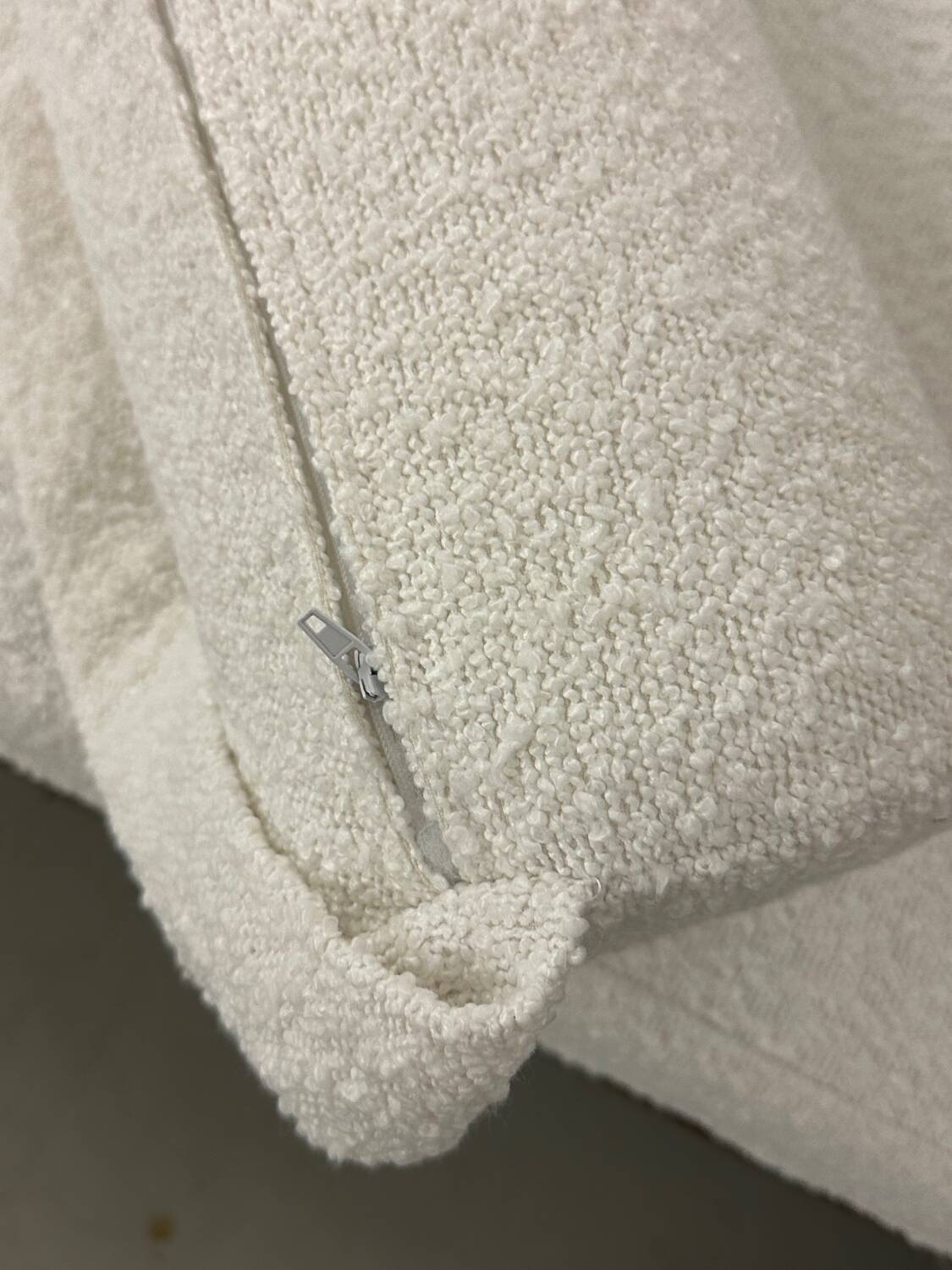 Danish Palisander Bed Daybed in Bouclé 1960s