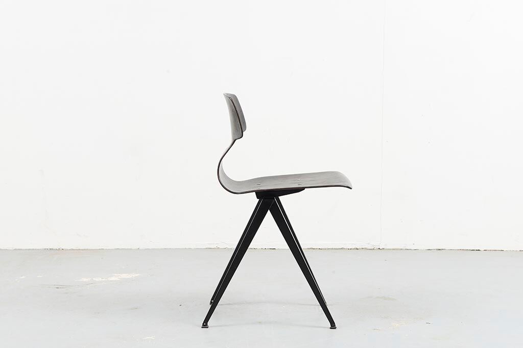 Galvanitas S14 Chair (1958) Ebony / Black