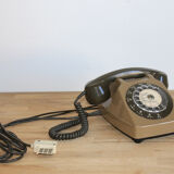 Vintage Socotel phone with rotating dial