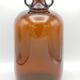 Amber glass canister