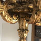 Lustre bois doré XIXème