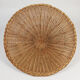 Fauteuil corbeille en rotin 1950
