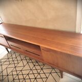 Scandinavian design sideboard in vintage teak