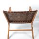 Olivier de schrijver brown leather armchair signed and numbered circa 1990