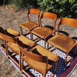 Baumann sled chairs