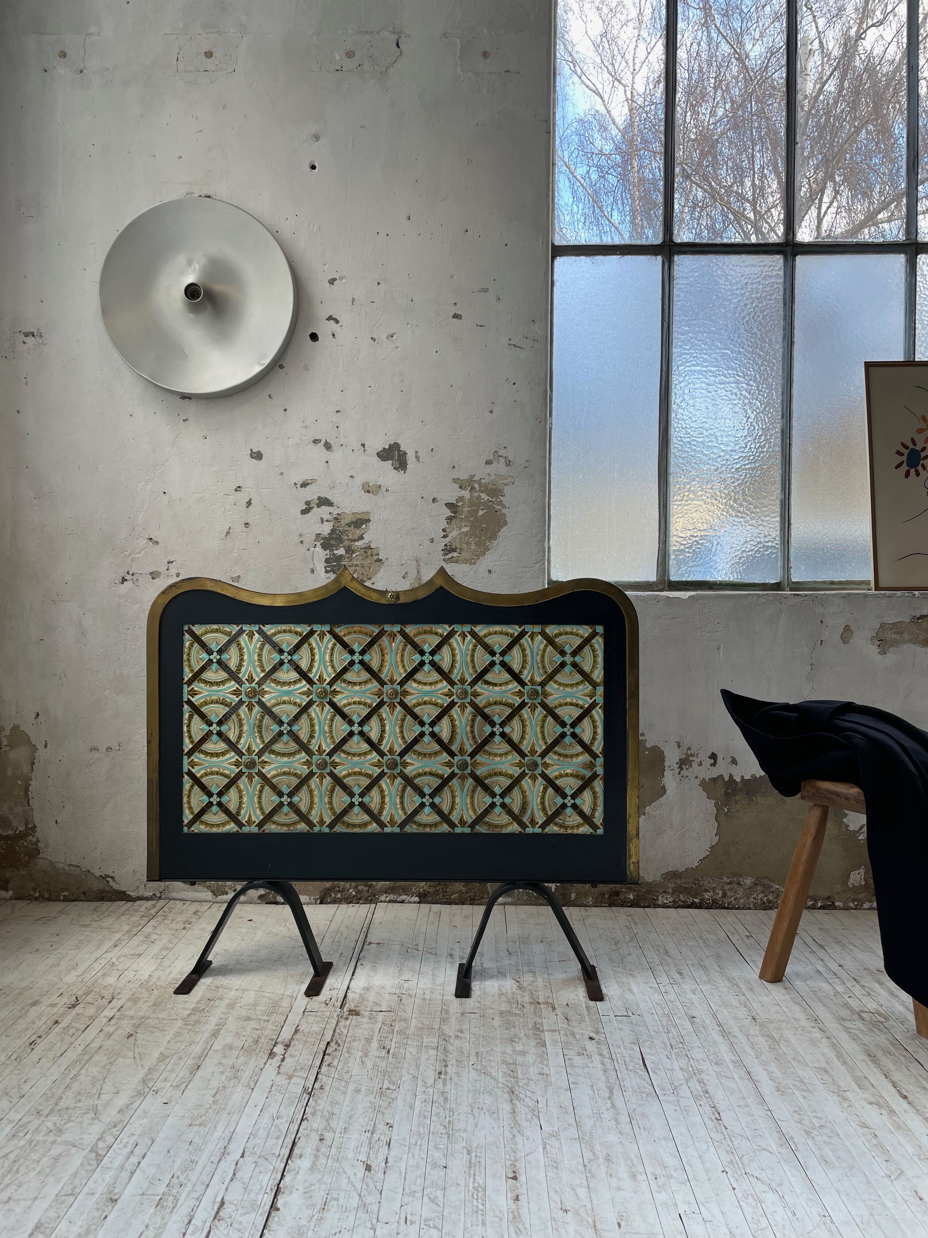 Firewall cast iron and ceramics 50s