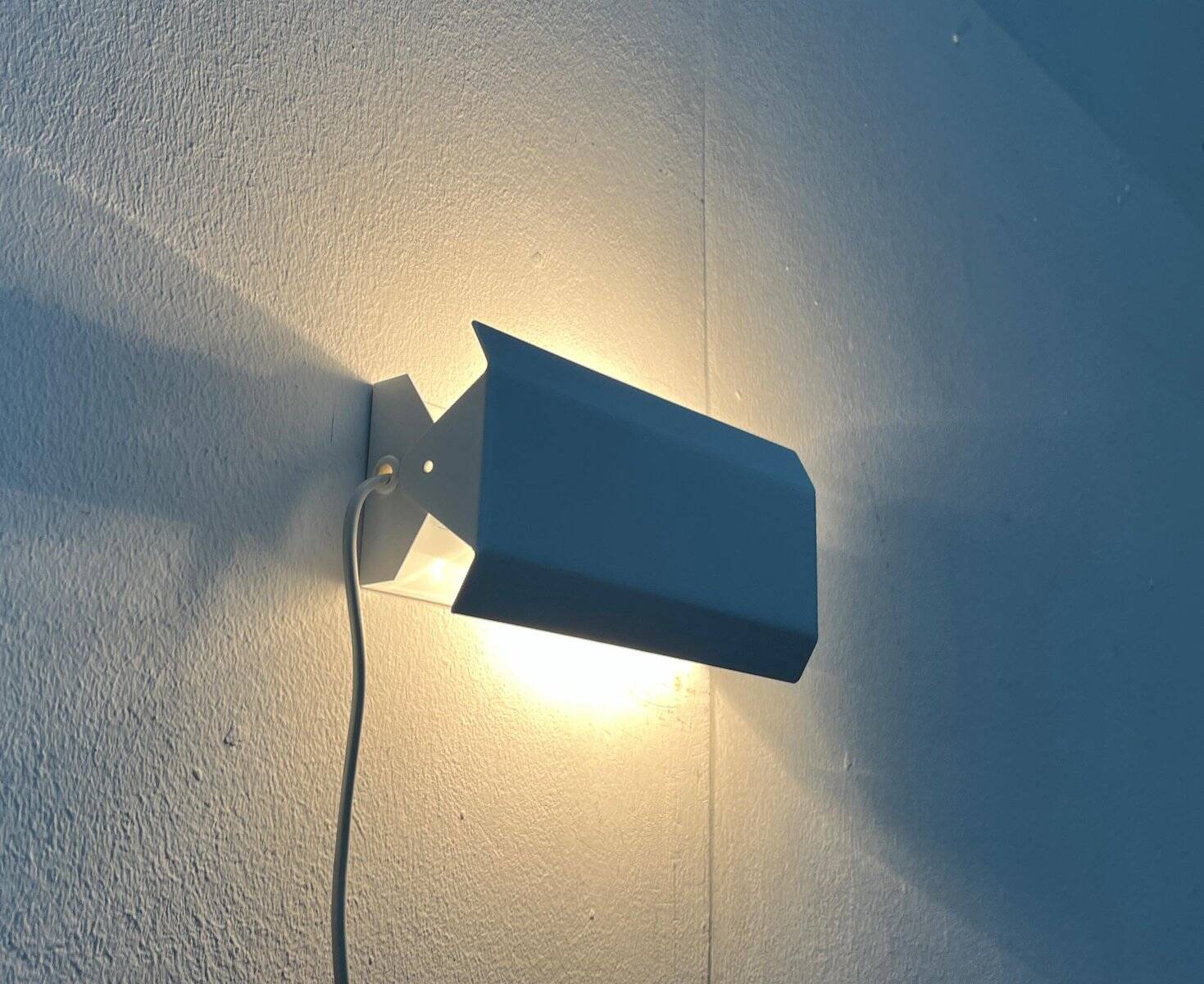 Mid-Century Space Age Danish Wall Lamp from Horn, 1960s