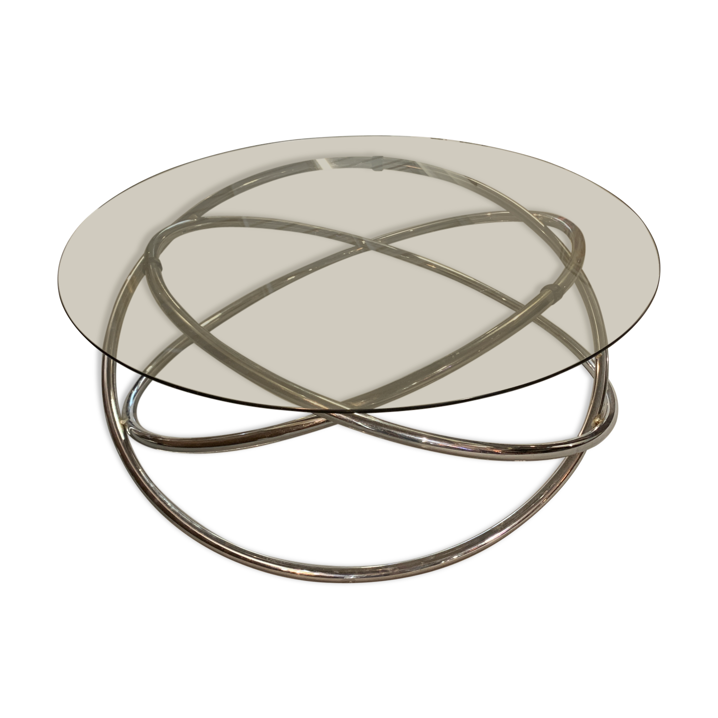 Vintage alu lounge table