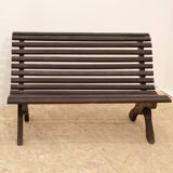 Vintage Garden bench, 1980s, Czechoslovakia
