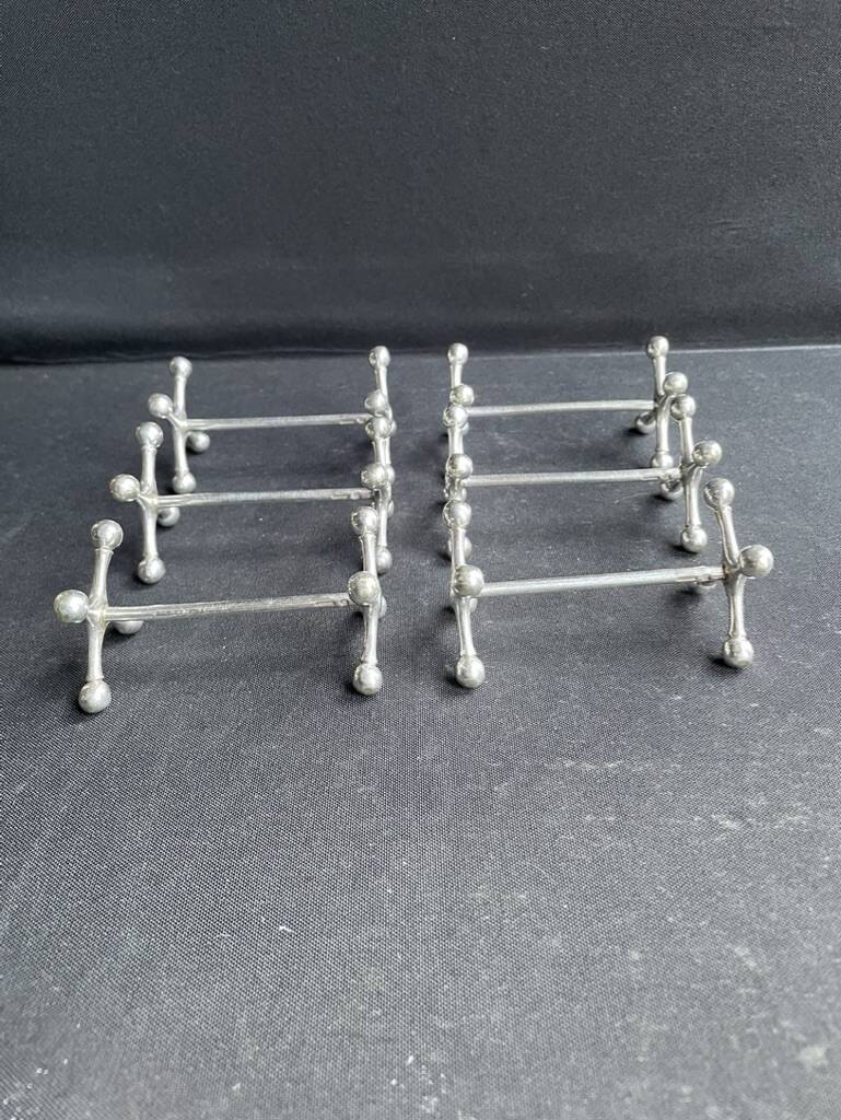 6 Christofle knife holders Atonium model