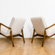 Pair of mid century armchairs